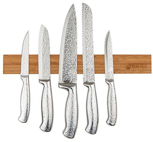Bamboo Magnetic Knife set - Chef Essential by Chef Darlene Jones
